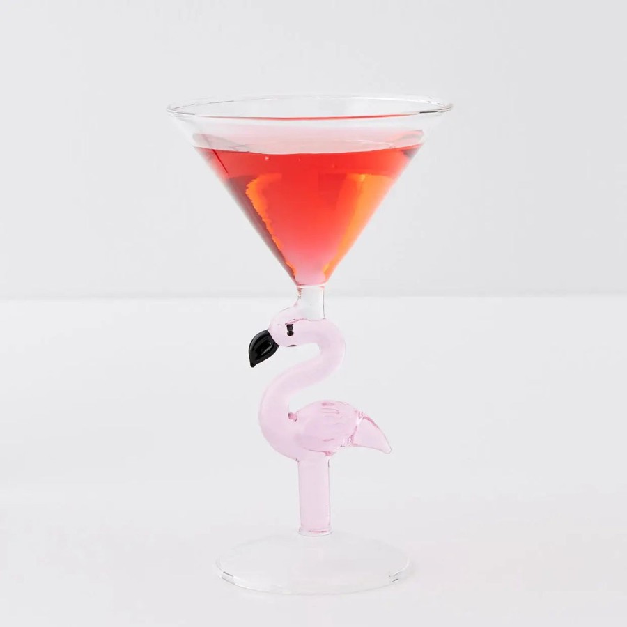 GigiandTom Flamingo Stem Cocktail Glass | Cocktail Glasses