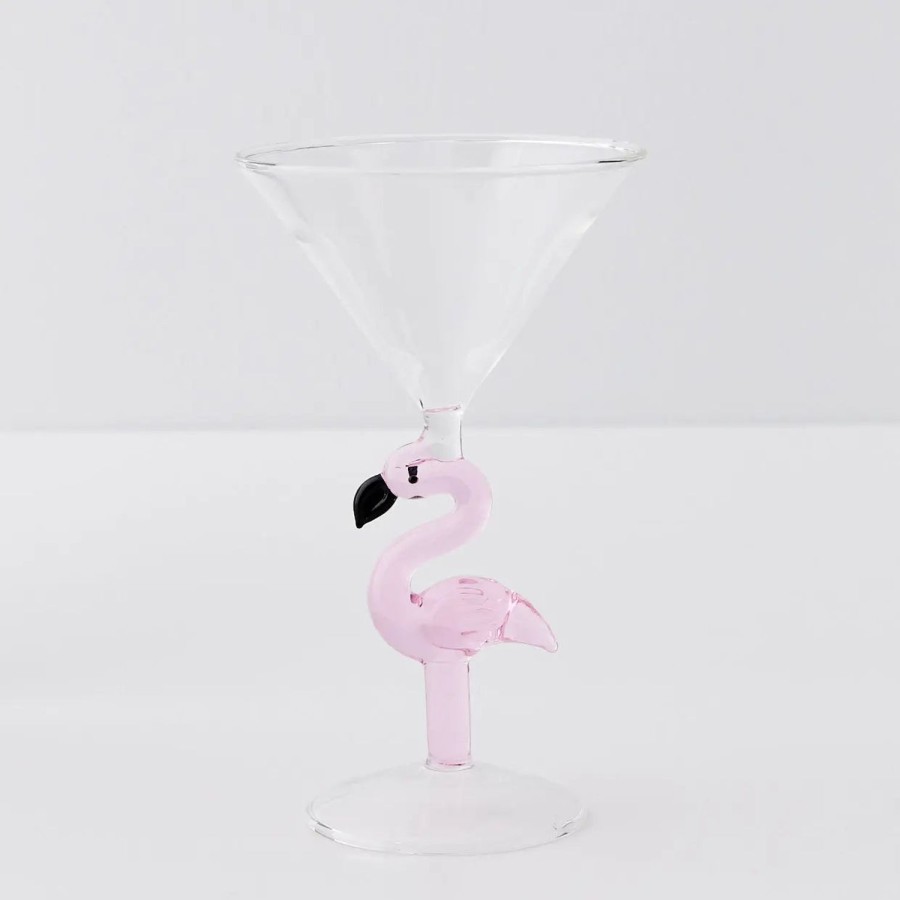 GigiandTom Flamingo Stem Cocktail Glass | Cocktail Glasses