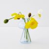 GigiandTom Mushroom Bud Glass Vase Blue | Vases