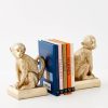 GigiandTom Monkey Resin Bookend Duo Gold | Decorative Objects & Trays