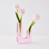 GigiandTom Infinity Crystal Cut Coloured Vase Pink | Vases