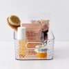 GigiandTom Crystal Cut Storage Container Clear | Bathroom Storage