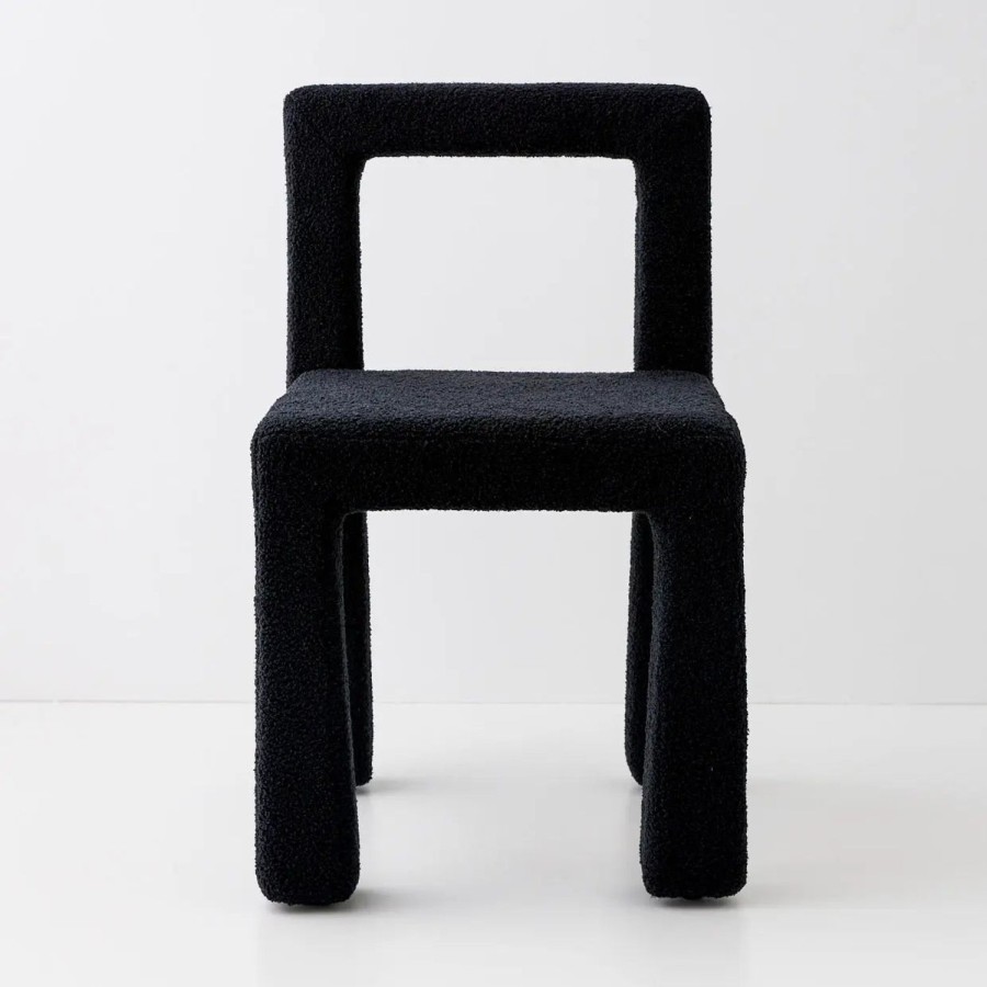 GigiandTom Nordic Accent Chair Boucle Black | Furniture