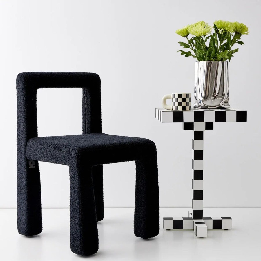 GigiandTom Nordic Accent Chair Boucle Black | Furniture