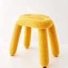 GigiandTom Berber Stool Boucle Yellow | Furniture