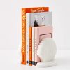 GigiandTom Clam Marble Bookends White | Decorative Objects & Trays