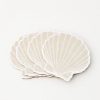 GigiandTom Clam Shell Coaster Set Of 4 Natural | Tableware