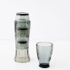 GigiandTom Fish Stackable Glass Set Of 4 Grey | Drinkware