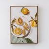 GigiandTom Lemon Slices Framed Canvas Oil Painting | Wall Art