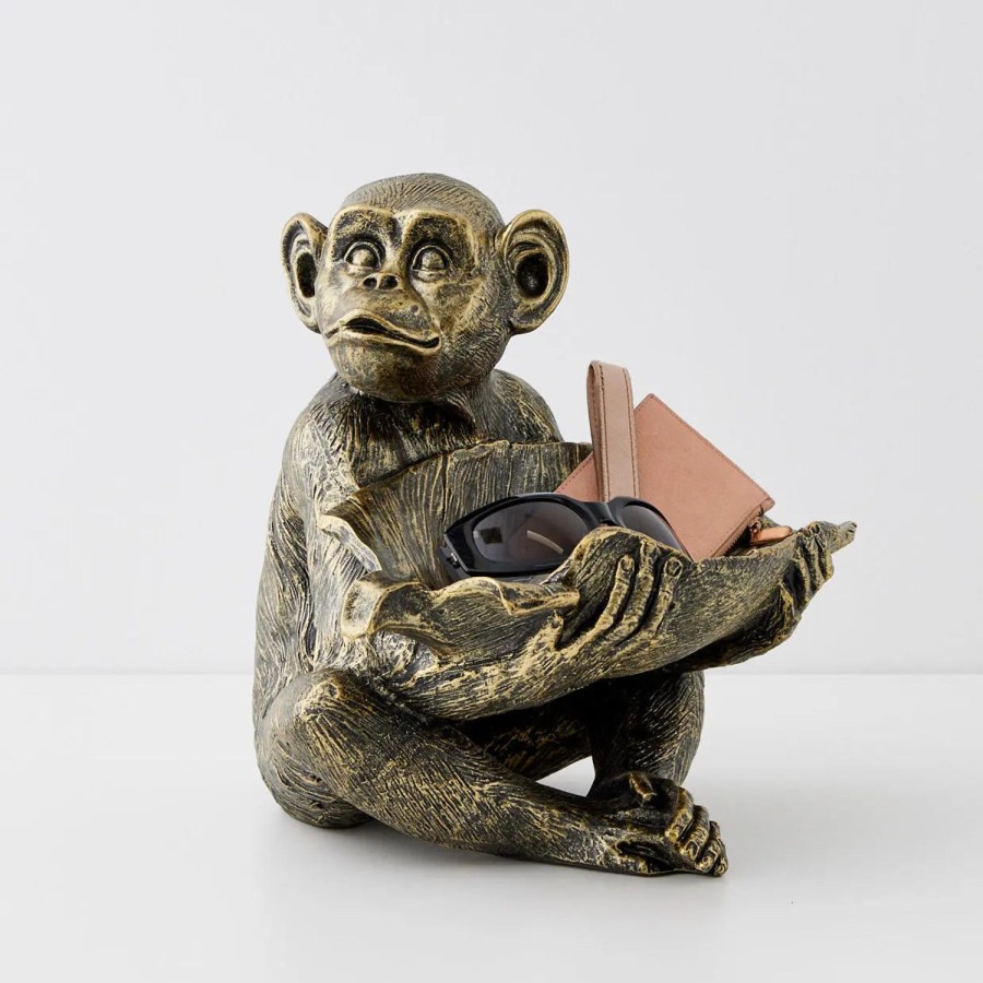 GigiandTom Max Monkey Resin Sculpture | Decorative Objects & Trays