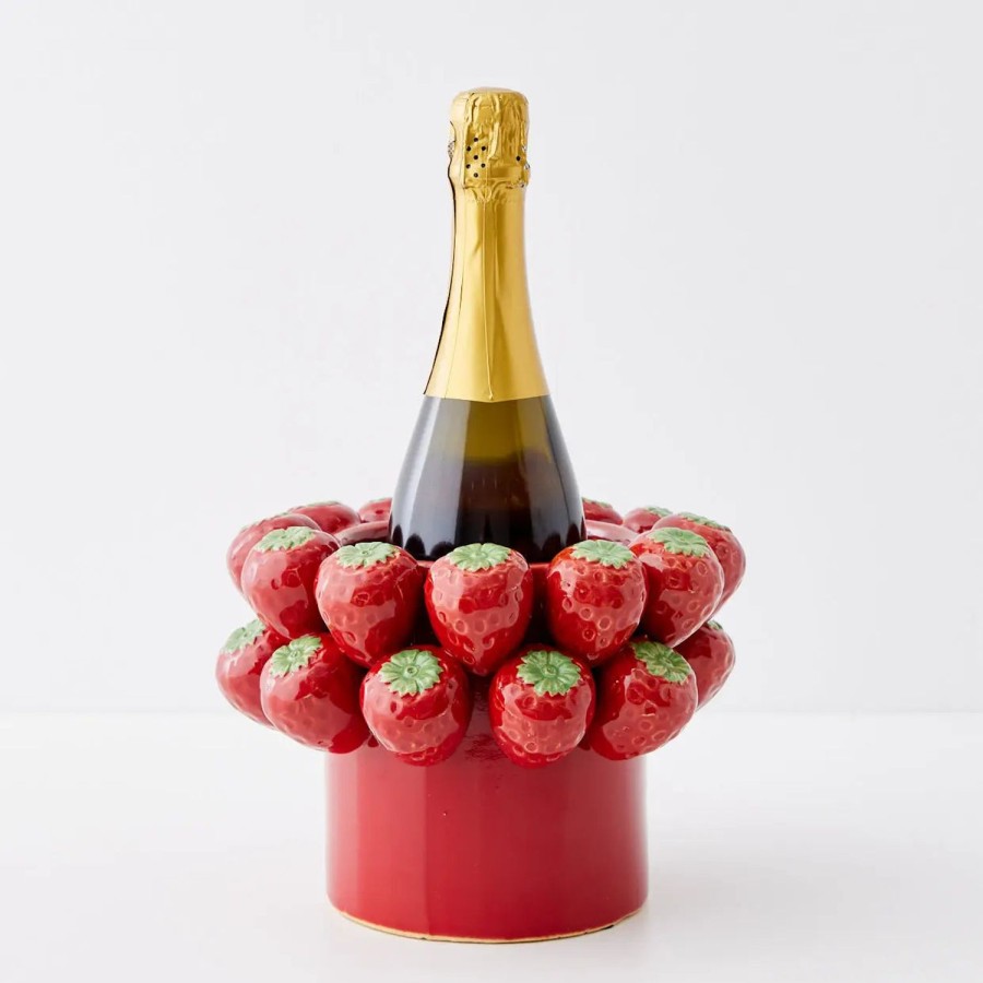 GigiandTom Strawberry Bouquet Ceramic Vase | Vases