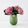 GigiandTom Droplet Medium Coloured Glass Vase Teal | Vases