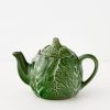 GigiandTom Cabbage Ceramic Tea Pot Green | Tableware