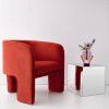 GigiandTom Bower Velvet Accent Chair Red | Furniture