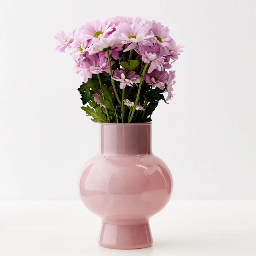 GigiandTom Coloured Glass Vase Pink | Vases