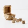 GigiandTom Feeling Lucky Wooden Dice Box Set | Decorative Objects & Trays