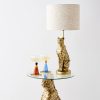 GigiandTom Leon Leopard Resin Table Lamp Gold | Lighting