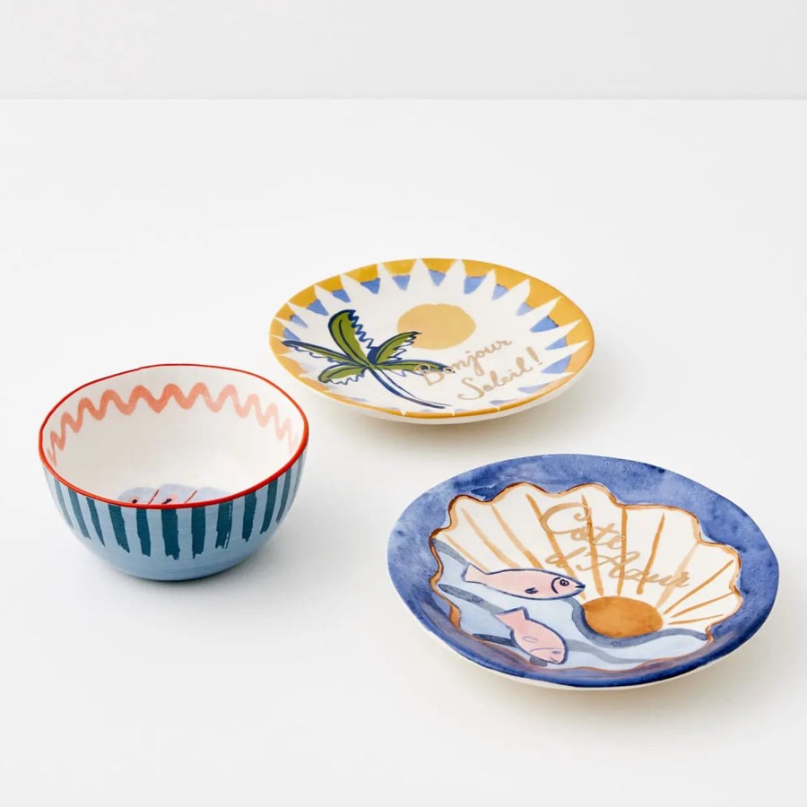 GigiandTom Shelly Ceramic Trinket Dish | Jewellery Organisation