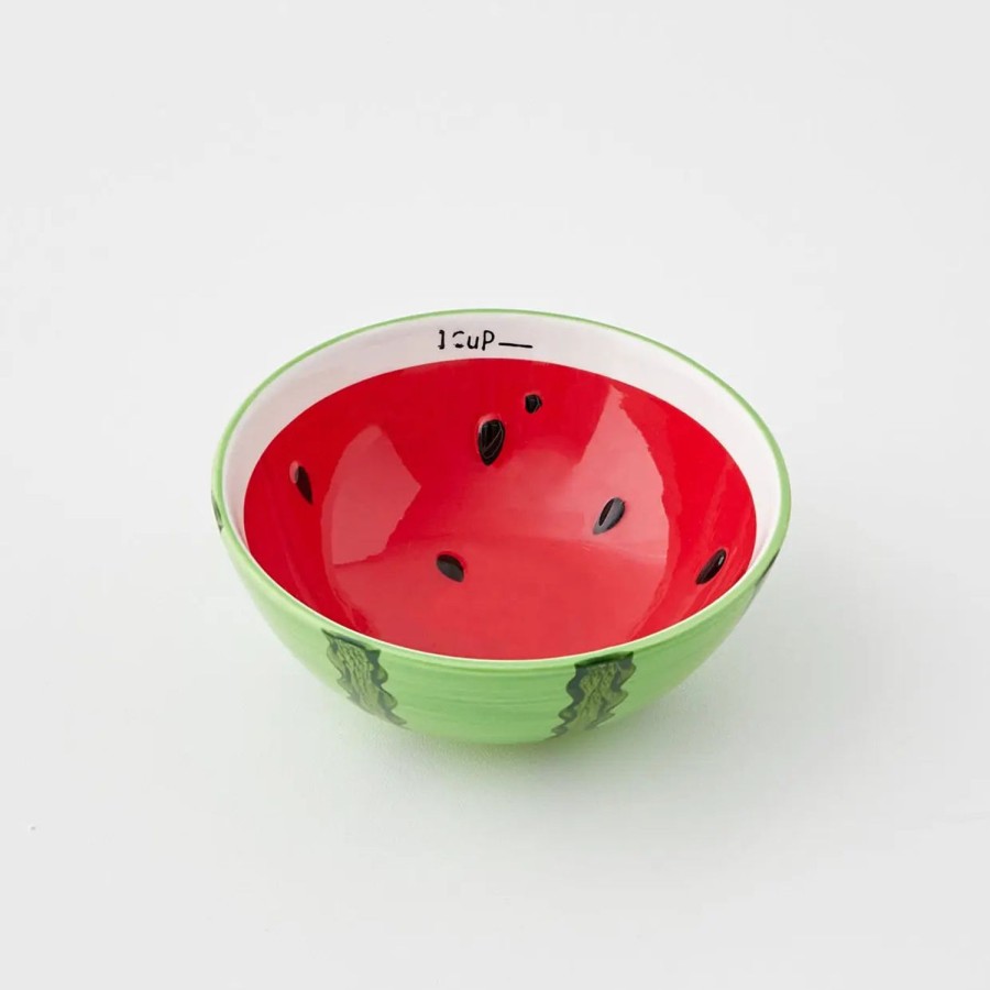 GigiandTom Watermelon Ceramic Bowl Red | Tableware