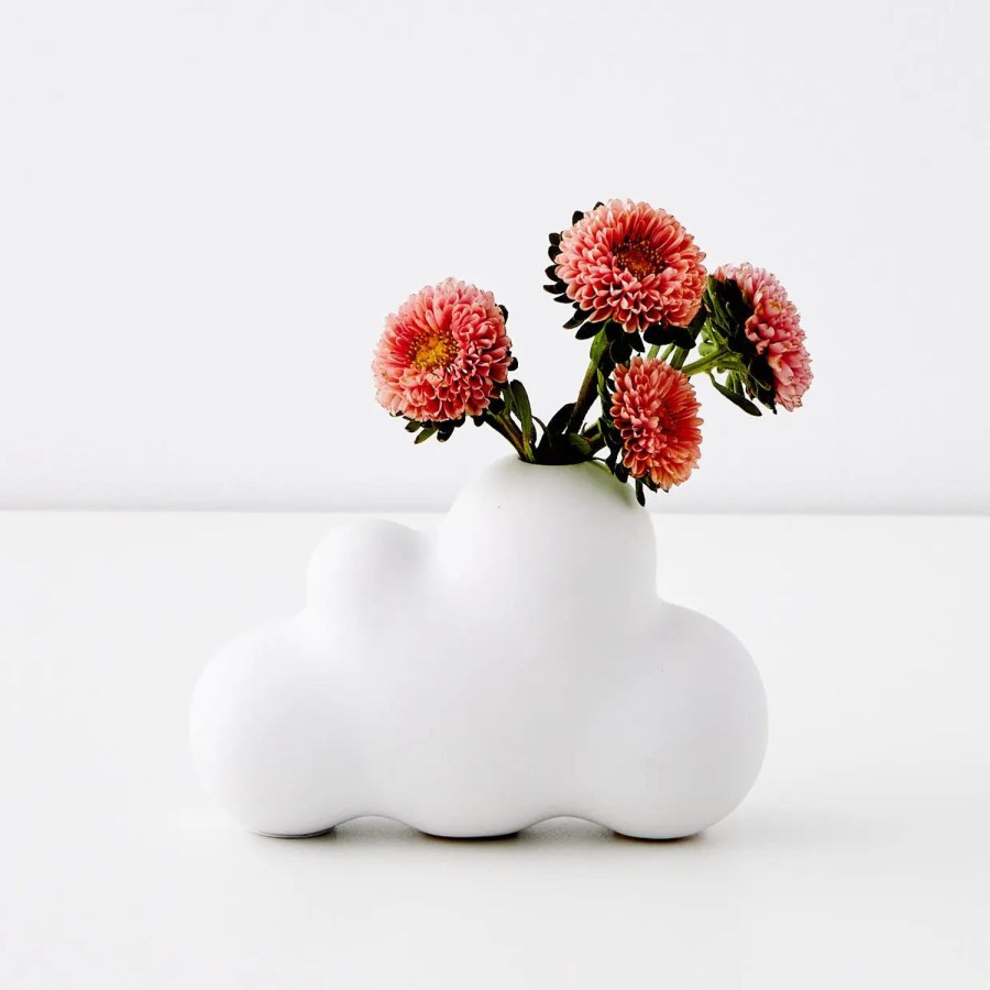 GigiandTom On Cloud Nine Ceramic Vase White | Vases