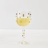 GigiandTom Dotted Wine Glass Clear | Wine Glasses