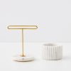 GigiandTom Keepsake 2 Piece Marble Jewellery Stand | Jewellery Organisation