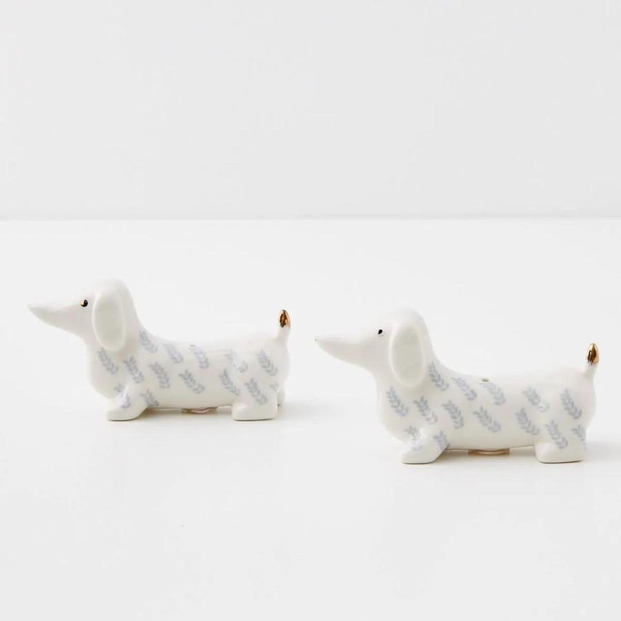 GigiandTom Pawsome Ceramic Salt & Pepper Shakers | Tableware