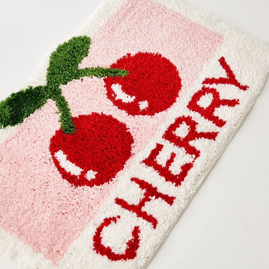 GigiandTom Cherry Bath Mat | Bathroom Accessories