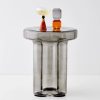 GigiandTom Glass Side Table Grey | Furniture