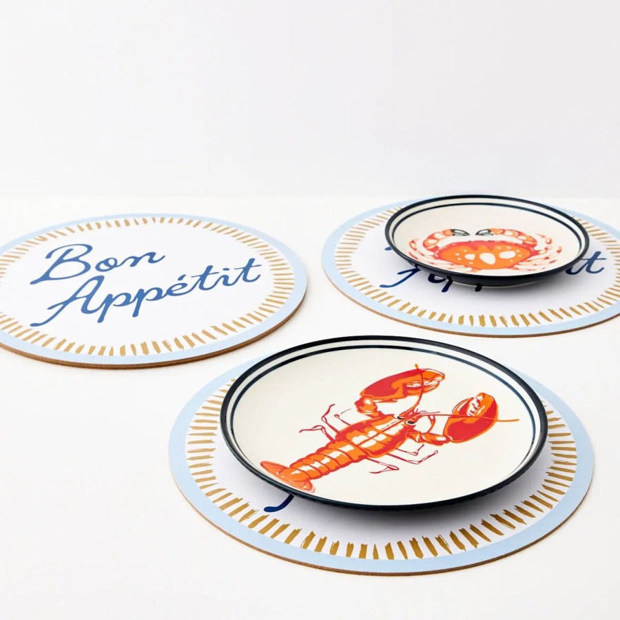 GigiandTom Lobster Ceramic Plate | Tableware