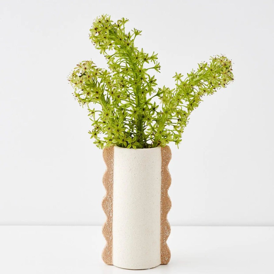 GigiandTom Copacabana Ceramic Vase Ivory | Vases