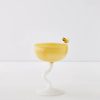 GigiandTom Bumble Cocktail Glass Yellow/White | Cocktail Glasses