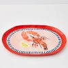 GigiandTom Lobster Ceramic Platter Pink | Serveware