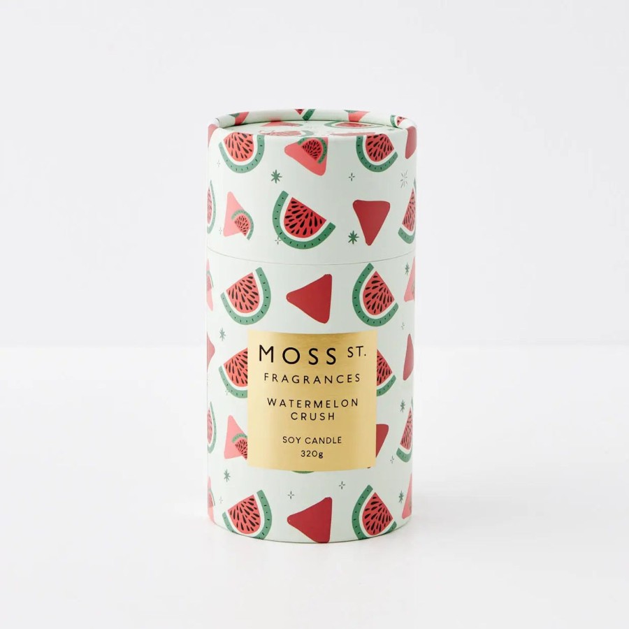 GigiandTom Watermelon Crush Soy Scented Candle | Home Fragrance