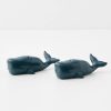 GigiandTom Wally Whale Ceramic Salt & Pepper Shakers | Tableware