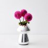 GigiandTom Mushroom Glass Vase Silver | Vases